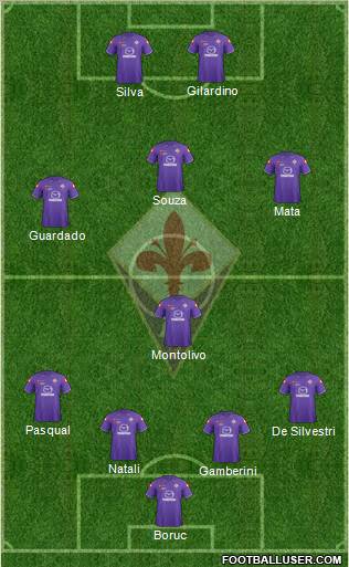 Fiorentina Formation 2011