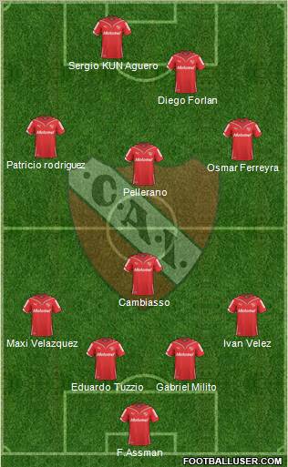 Independiente Formation 2011