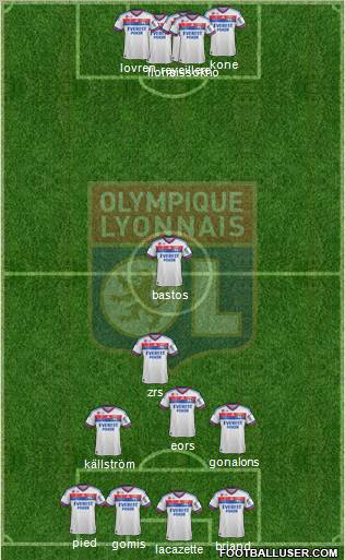 Olympique Lyonnais Formation 2011