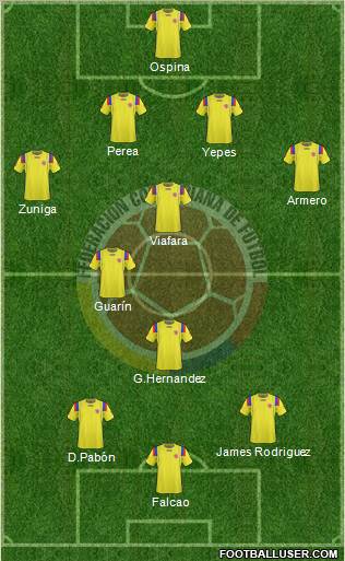 Colombia Formation 2011
