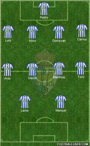 S.D. Ponferradina Formation 2011
