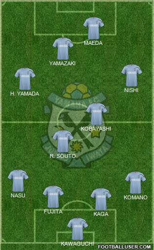 Jubilo Iwata Formation 2011