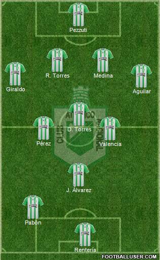 CDC Atlético Nacional Formation 2011