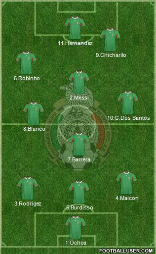 Mexico Formation 2011