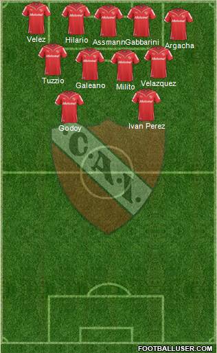 Independiente Formation 2011