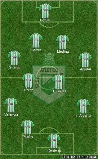 CDC Atlético Nacional Formation 2011