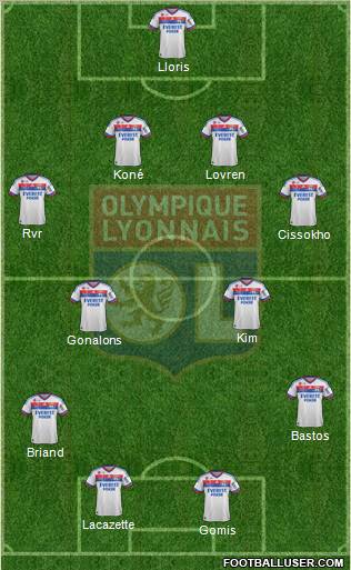 Olympique Lyonnais Formation 2011