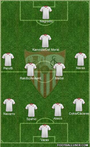 Sevilla F.C., S.A.D. Formation 2011