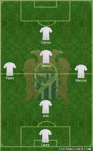 Águilas C.F. Formation 2011