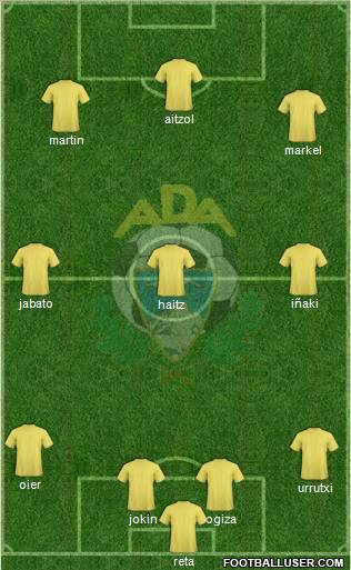 A.D. Alcorcón Formation 2011