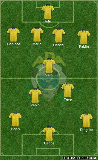 A.D. Alcorcón Formation 2011
