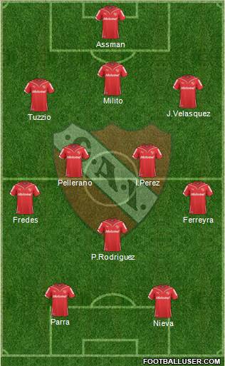 Independiente Formation 2011