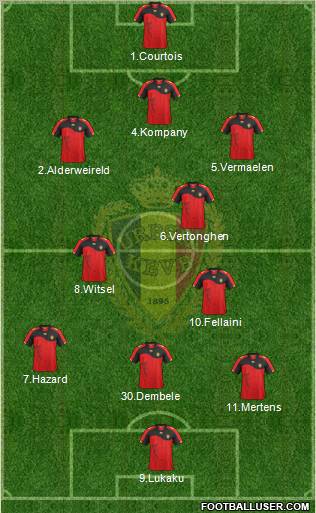 Belgium Formation 2011
