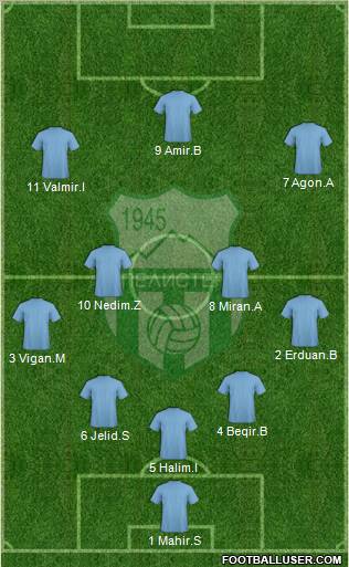 FK Pelister Bitola Formation 2011