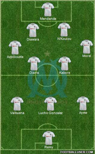 Olympique de Marseille Formation 2011