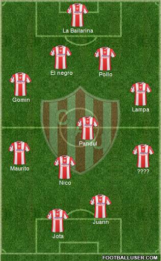 Unión de Santa Fe Formation 2011