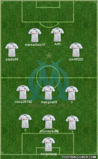 Olympique de Marseille Formation 2011