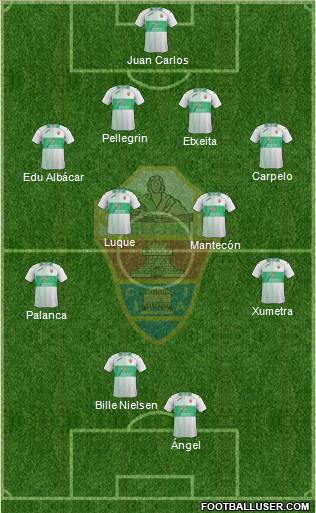 Elche C.F., S.A.D. Formation 2011
