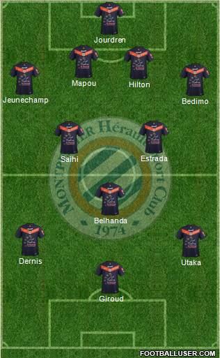 Montpellier Hérault Sport Club Formation 2011
