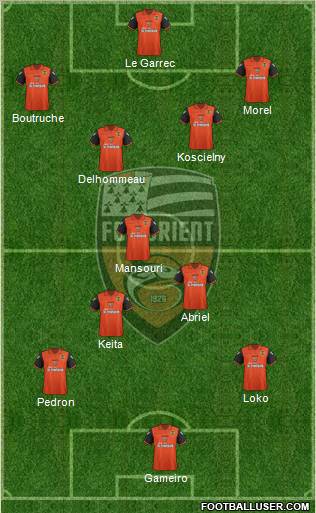FC Lorient Bretagne Sud Formation 2011