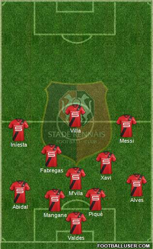 Stade Rennais Football Club Formation 2011