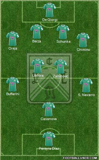 Ferro Carril Oeste Formation 2011