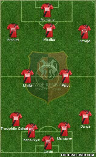 Stade Rennais Football Club Formation 2011