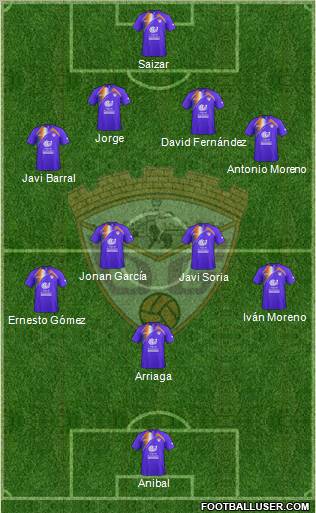 C.D. Guadalajara Formation 2011