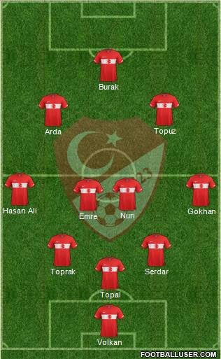Turkey Formation 2011