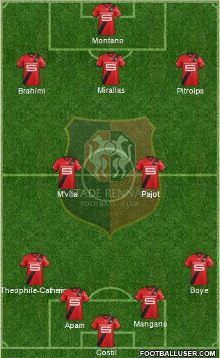 Stade Rennais Football Club Formation 2011