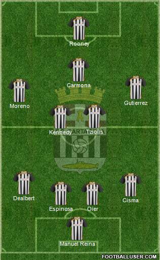 F.C. Cartagena Formation 2011