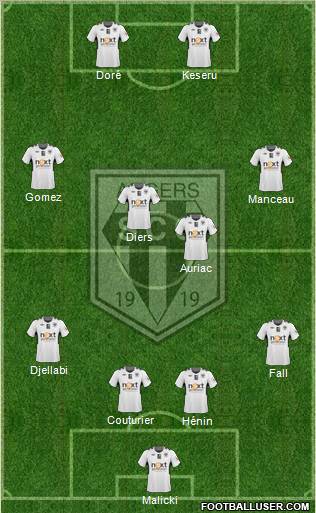 Angers SCO Formation 2011