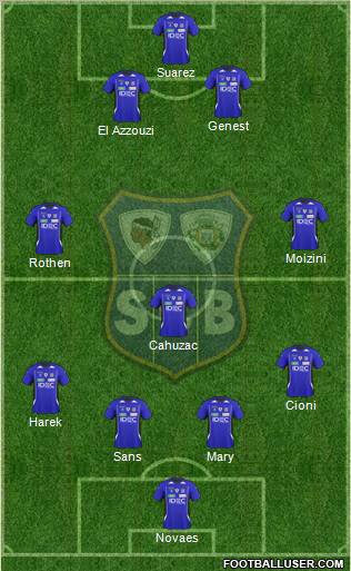 Sporting Club Bastia Formation 2011