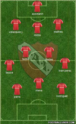 Independiente Formation 2011