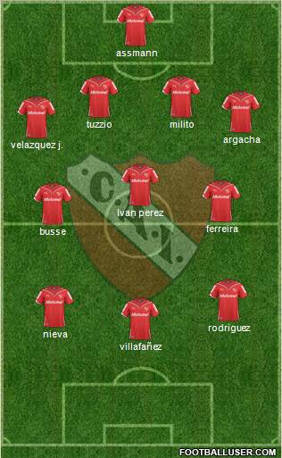 Independiente Formation 2011