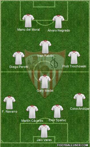 Sevilla F.C., S.A.D. Formation 2011