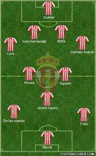 Real Sporting S.A.D. Formation 2011