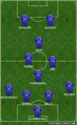 Leicester City Formation 2011