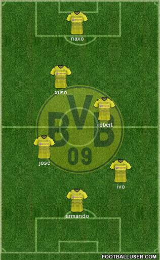 Borussia Dortmund Formation 2011