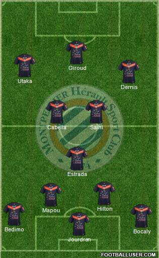Montpellier Hérault Sport Club Formation 2011