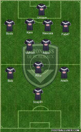 FC Girondins de Bordeaux Formation 2011