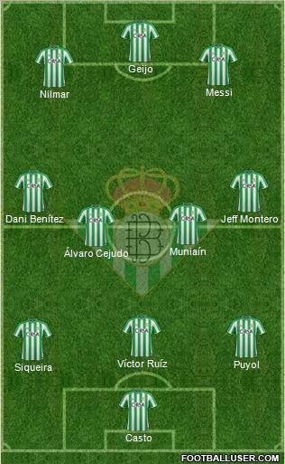 Real Betis B., S.A.D. Formation 2011