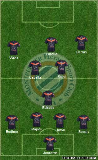 Montpellier Hérault Sport Club Formation 2011