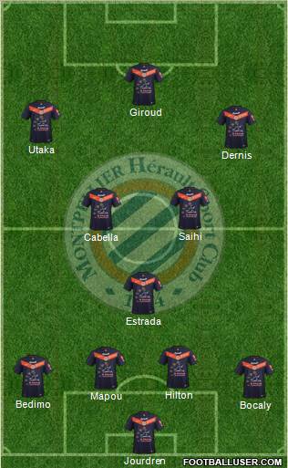 Montpellier Hérault Sport Club Formation 2011
