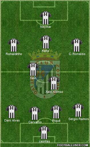C.D. Badajoz S.A.D. Formation 2011