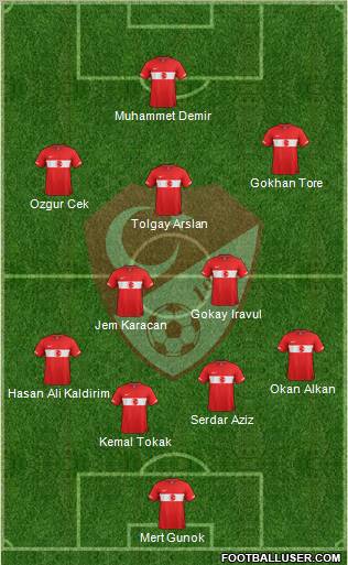 Turkey Formation 2011