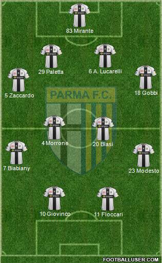 Parma Formation 2011