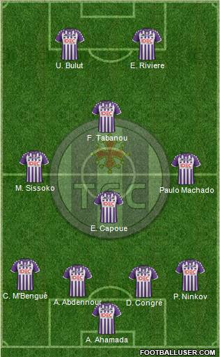 Toulouse Football Club Formation 2011