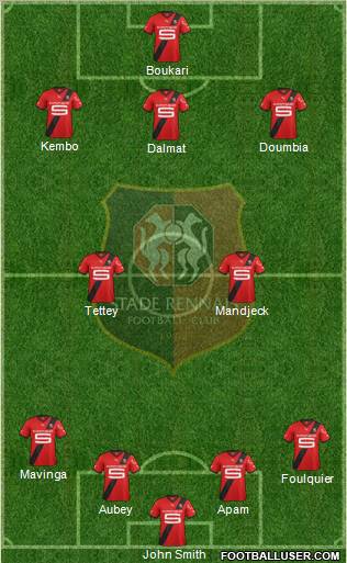 Stade Rennais Football Club Formation 2011