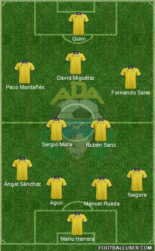 A.D. Alcorcón Formation 2011